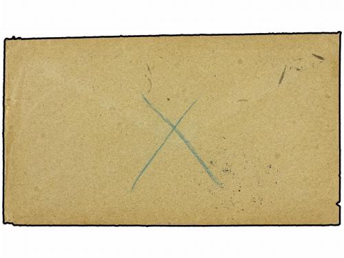✉ MACAO. 1915. LISBOA a MACAO. 1 cto. verde tasada a la lleg