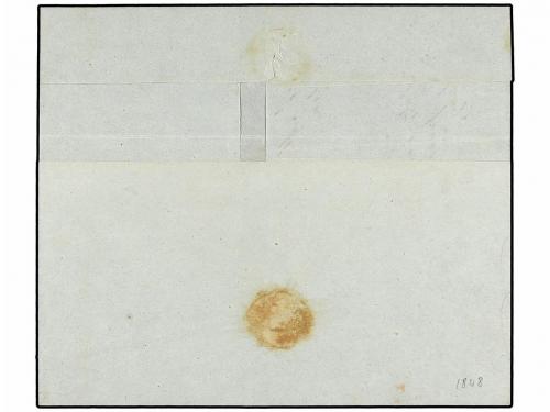 ¿ COLONIAS ESPAÑOLAS: PUERTO RICO. 1848 (7 Enero). S. JUAN (