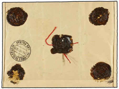 ✉ COLONIAS ESPAÑOLAS: CABO JUBY. Ed. 84. 1939. CABO JUBY a L