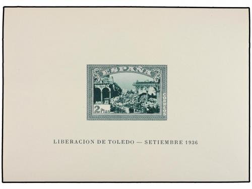 ** ESPAÑA. Ed. 838/39. HB SIN DENTAR. LUJO. Cert. CEM. Cat.