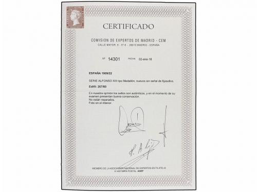 ** ESPAÑA. Ed. 267/80. SERIE COMPLETA, centrajes perfectos y