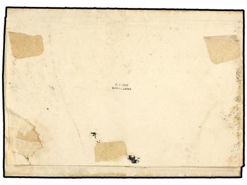 ✉ ESPAÑA. Ed. 6. 1851. ARTESA DE SEGRE a OLIANA. 6 cuartos n