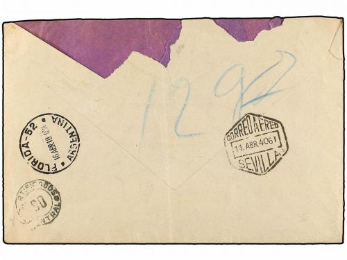 ¿ ESPAÑA. Ed. 878 (2), 923 (4), 924. 1940. LAS PALMAS a BUEN