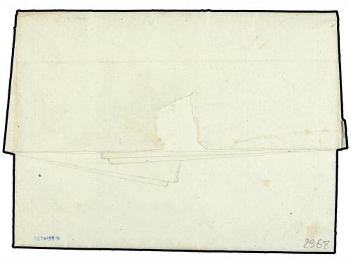 ¿ ESPAÑA: PREFILATELIA. 1813. EJÉRCITOS FRANCESES. CUELLAR (