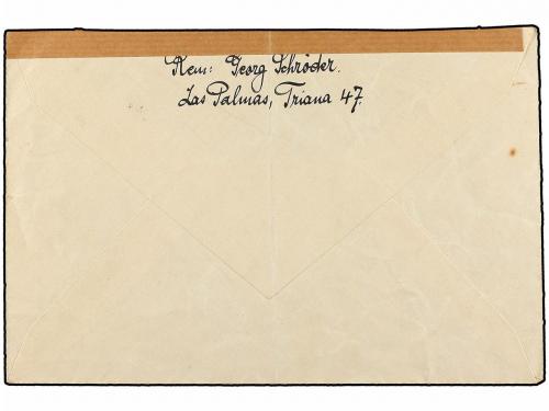 ¿ ESPAÑA: CANARIAS. Ed. 32hhd, 33hi, 31. 1937. LAS PALMAS a