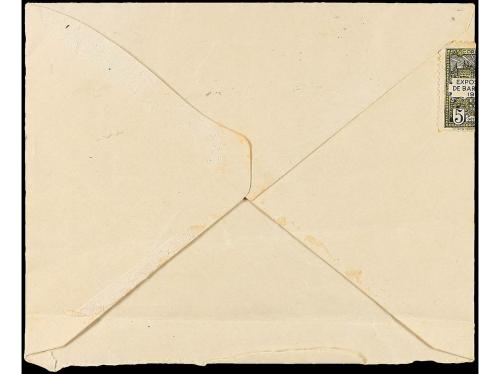 ✉ ESPAÑA. Ed. 636, 637 (2), 639. 1931. BARCELONA correo inte