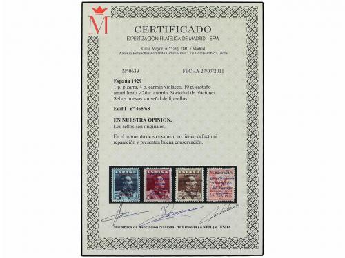 ** ESPAÑA. Ed. 455/68. SERIE COMPLETA, centrajes excepcional