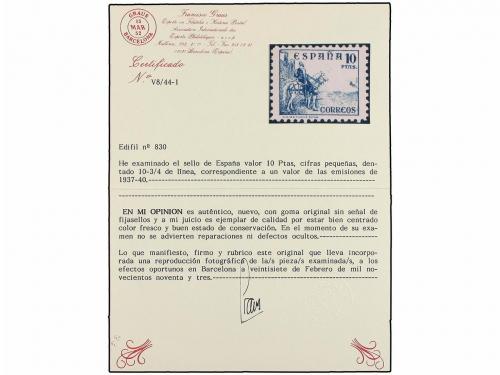 ** ESPAÑA. Ed. 814/31 + 816A/32A. SERIES COMPLETAS más los v