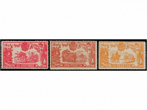 ** ESPAÑA. Ed. 257/66. SERIE COMPLETA, excelentes centrajes.