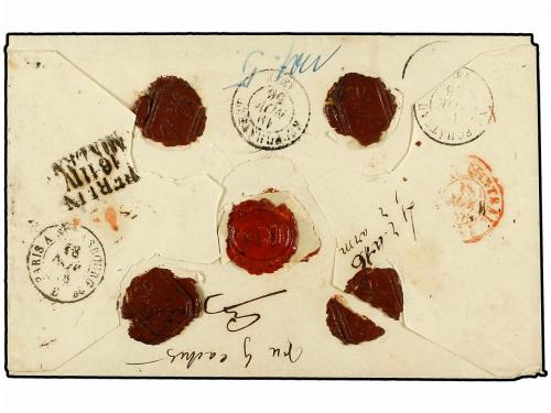 ✉ ALEMANIA ANTIGUOS ESTADOS: HANNOVER. 1856 (Nov 18). Regist