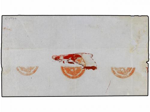 ¿ COLOMBIA. 1865 (May 3). Outer letter sheet to POPAYAN sent