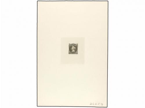 (*) CHILE. Sc. 17/19. 1867-69. PRUEBAS DE PUNZÓN de gran for