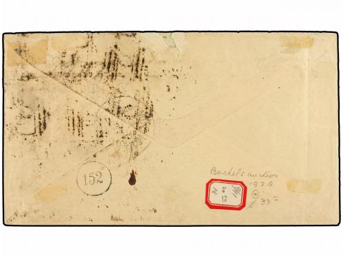 ✉ HONDURAS BRITANICA. 1889. BELIZE to MUNICH. 2 cents on 1d.