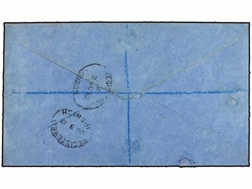 ✉ NUEVAS HEBRIDAS. 1912. VILA to ENGLAND. Fine franking. Arr