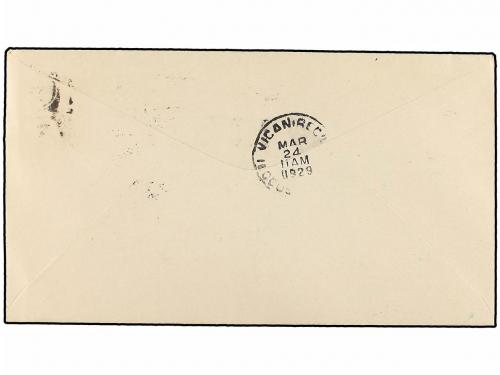 ✉ FILIPINAS. 1929 (21 Marzo). AIR MAIL. MANILA a VIGAN. 2 ct