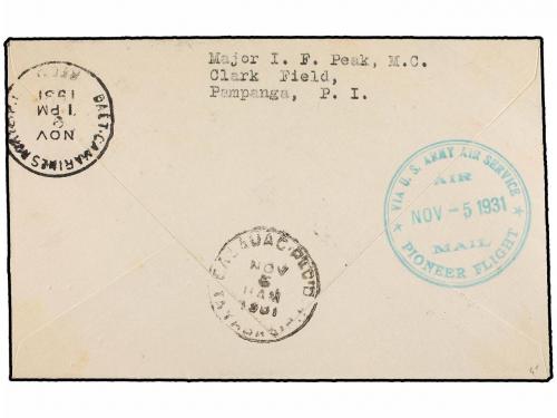 ✉ FILIPINAS. 1931 (5 Noviembre). AIR MAIL. STOTSENBURG a DAE