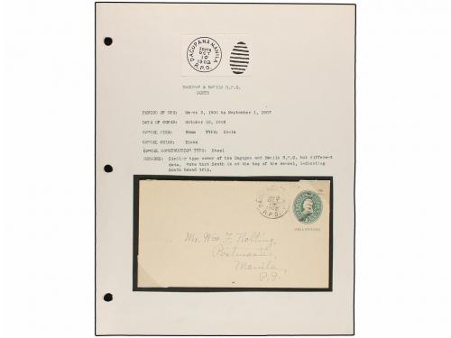 ✉ FILIPINAS. 1900-1907. U.S. OCCUPATION. Lot of five covers 