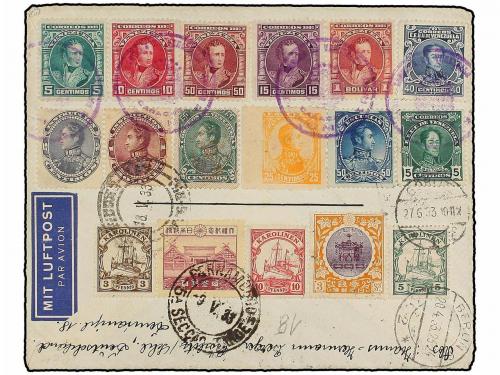 ¿ ZEPPELIN. 1933 (20-4). VENEZUELA. GORLITZ a CARACAS (Venez