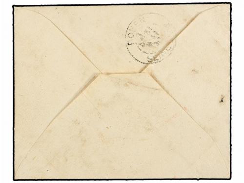 ¿ HUNGRIA. 1898. Envelope to FRANCE. 1 fil. black tied by GI