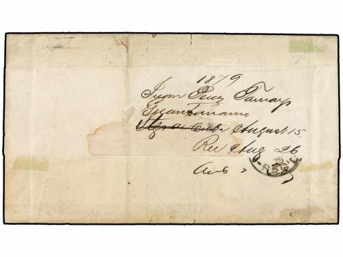 ✉ ESTADOS UNIDOS. 1879. GUANTANAMO (Cuba) to NEW YORK. Folde