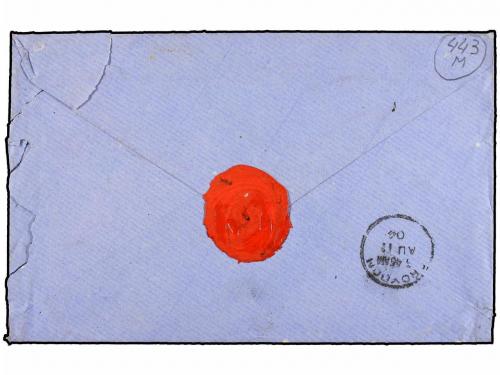 ¿ PANAMA. 1904. PANAMA a GRAN BRETAÑA. 1 ctvo., 2 ctvos. (3)