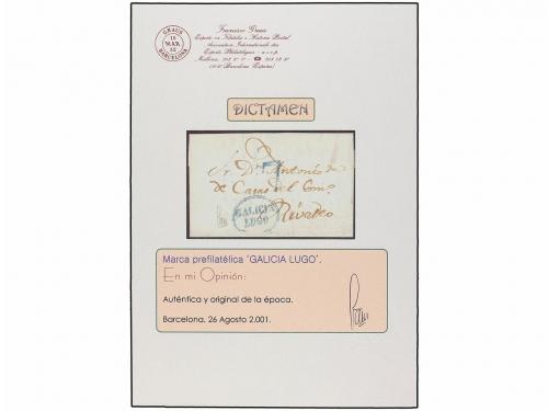 ¿ LOTES y COLECCIONES. PREFILATELIA. 7 cartas con marcas uti