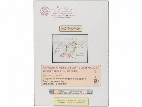 ¿ LOTES y COLECCIONES. PREFILATELIA. 7 cartas con marcas uti