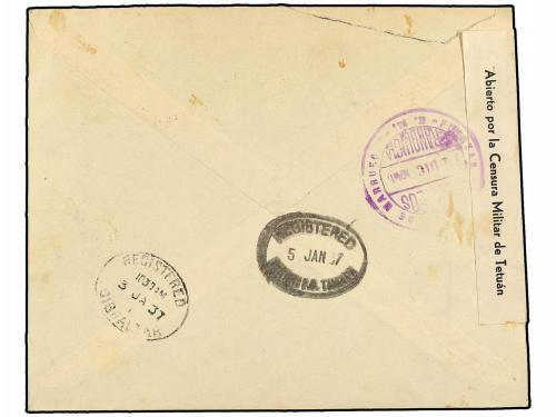 ¿ MARRUECOS. Ed. 136, 155, 164 (2). 1936. TETUAN a TANGER po