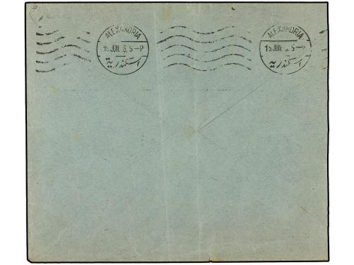 ✉ EGIPTO. 1925 (June 15). Cover to Alexandria franked by Ita