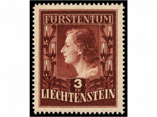 ** LIECHTENSTEIN. Mi. 304B/305B. 1951. COMPLETE set. Perf. 1
