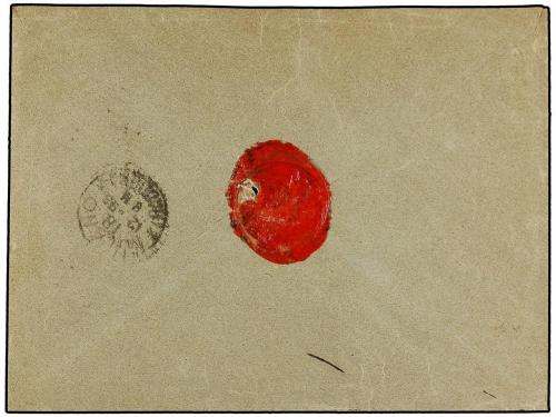 ✉ ALEMANIA. Mi. 48 (2). 1893. BELIN to ITALY. Envelope with 