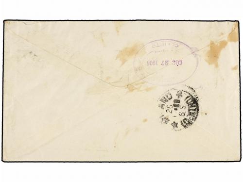 ¿ NICARAGUA. Sc. 183, 185 (2). 1905. GRANADA a ITALIA. Enter