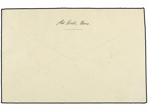 ✉ LIECHTENSTEIN. 1934. VADUZ to U.S.A. 15 rp., 20 rp., 25 rp