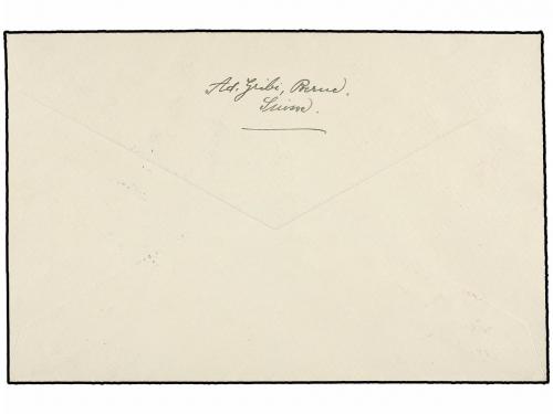 ✉ LIECHTENSTEIN. 1934. VADUZ to U.S.A. 15 rp, 20 rp., 25 rp.