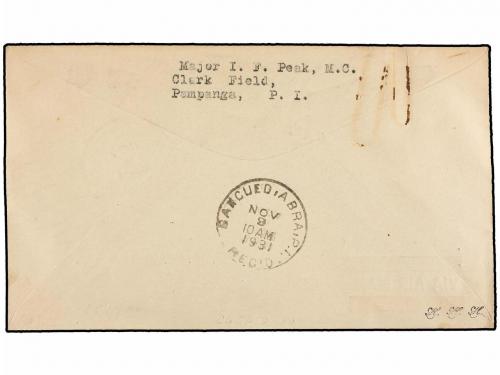 ✉ FILIPINAS. 1931 (9 Noviembre). AIR MAIL. STOTSENBURG a BAN