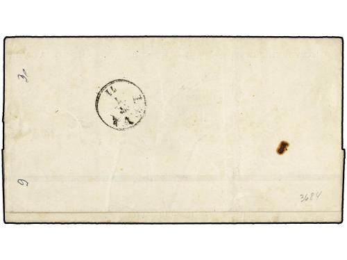 ✉ HUNGRIA. 1871 (July). Entire Death Notice used to SZELEZSI