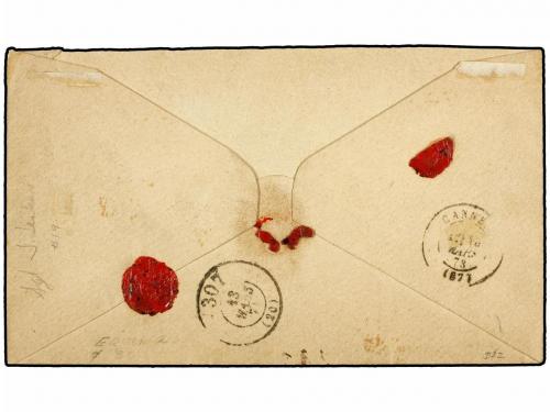 ✉ ALEMANIA. Ed. . 1873. Registered letter sent from GERMANY 