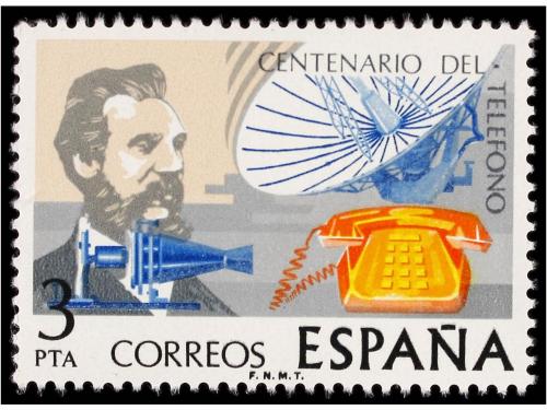 ** ESPAÑA. Ed. 2311ed. 3 ptas. multicolor. ERROR DE IMPRESIÓ