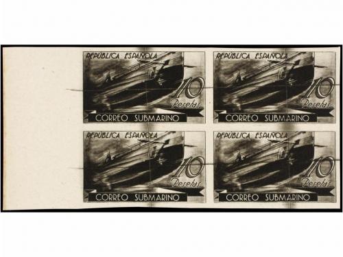 * ESPAÑA. Ed. 775/80PR. SERIE COMPLETA. Pruebas en negro. Bl