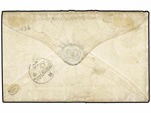 ✉ ESTADOS UNIDOS. 1860. ELLICOT&#39;S MILLS to BRISTOL (England)