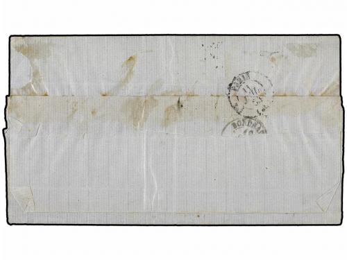 ¿ CUBA. 1864 (19 Junio). SANTIAGO DE CUBA a BURDEOS (Francia