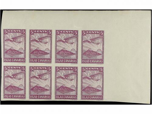 ESPAÑA GUERRA CIVIL: VIÑETAS BENEFICAS. CANARIAS. 5 cts. (8)