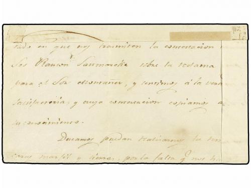 ¿ MEXICO. 1864 (22 Oct.). FRONTAL de carta CERTIFICADA de JA