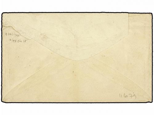 ✉ ESTADOS UNIDOS. (1862 CA.). WELLS FARGO. 3 cents Stationer