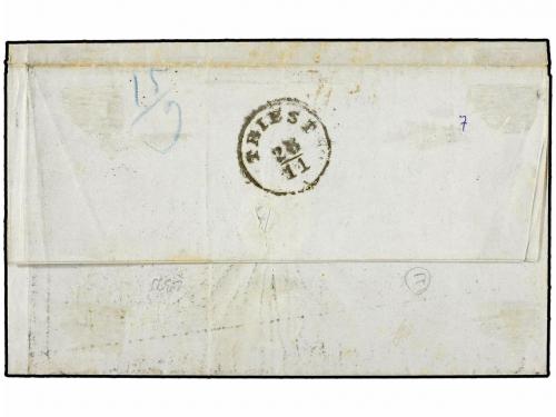 ¿ GRECIA. 1861. 10 Lep orange on blue (superb) + Paris Print