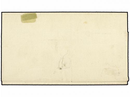 ✉ MEXICO. Sc. 44. 1868 (Jan 11th). Gothic Mexico overprint o