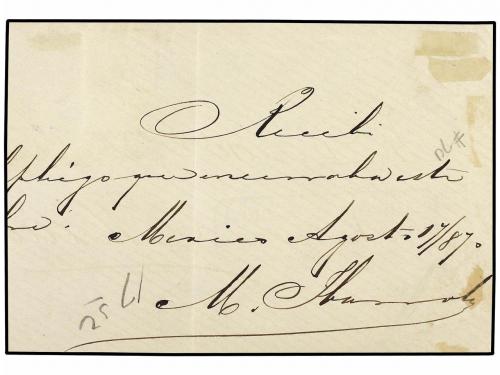 ✉ MEXICO. Sc. 70. 1870 (Aug. 16th). (Toluca and Mexico). Reg