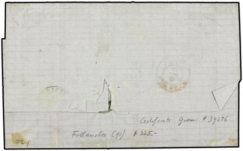 ✉ ESPAÑA. Ed. 86 (4). 1866. SAN SEBASTIAN a TAMPICO (México)