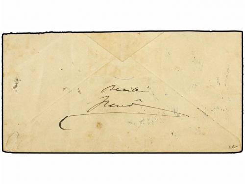 ✉ MARIANAS. 1883. MARIANAS a MANILA. Carta certificada franq