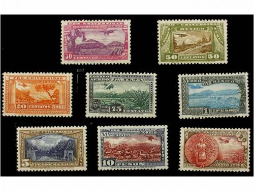 * MEXICO. Sc. C 54/61. 1934. SERIE COMPLETA. MAGNÍFICA. Cat.